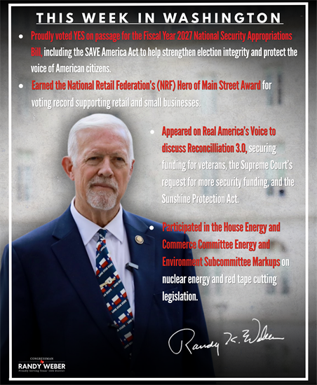 This Week in Washington