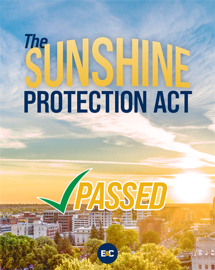 Sunshine Protection Act